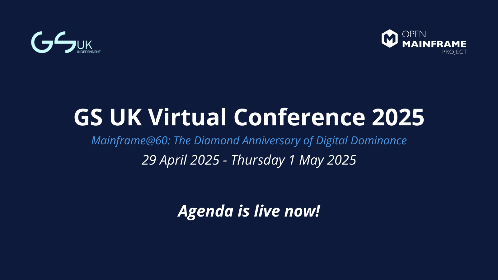 Mark Your Calendar GSE UK Virtual Conference 2025 Agenda Is Here! - Social Card - Blog