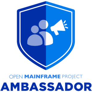 Open Mainframe Project Ambassador logo