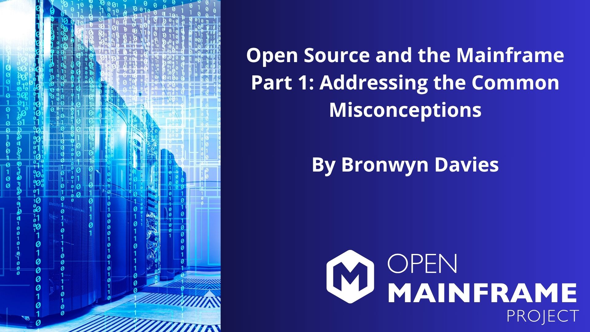Open Source and the Mainframe Part 1: Addressing the Common ...