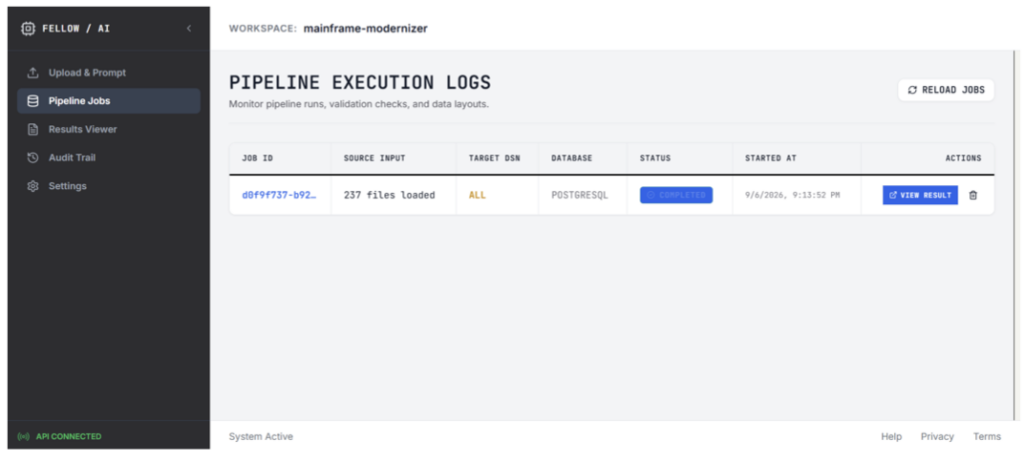fig3. Execution Logs